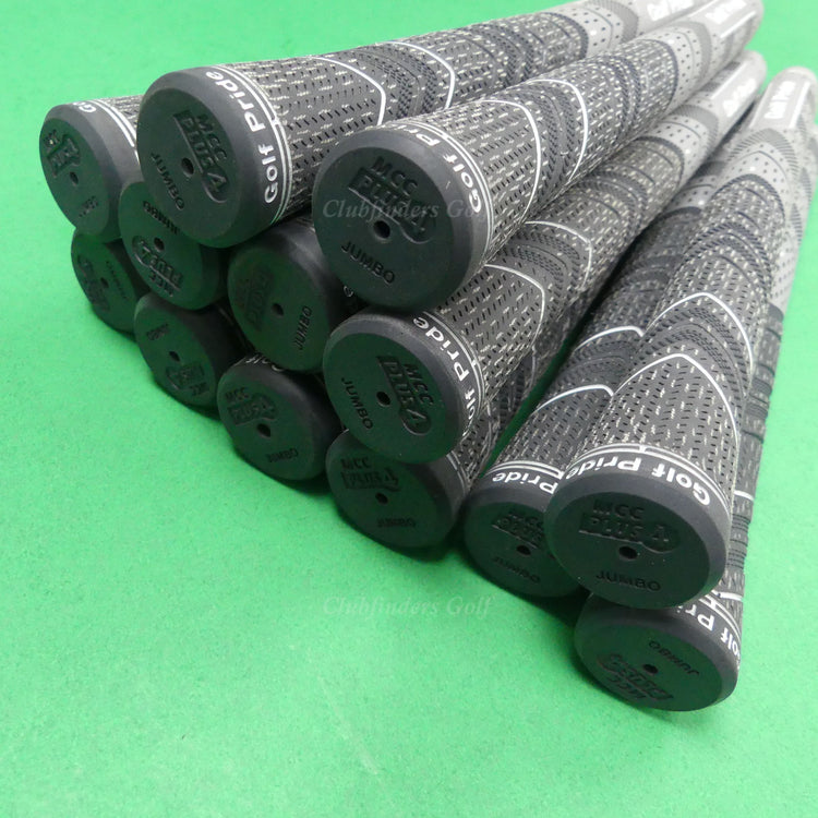 Golf Pride MCC Plus 4 Jumbo 60R Round Pulled Iron/Wood Grips LOT OF 13