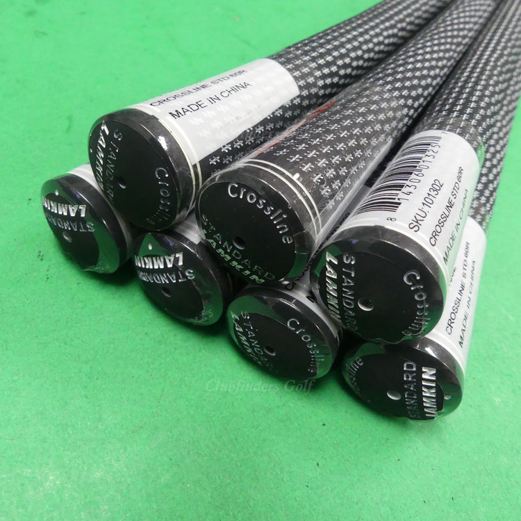 NEW Lamkin Crossline 60R Standard Round Iron/Wood Grips LOT OF 7