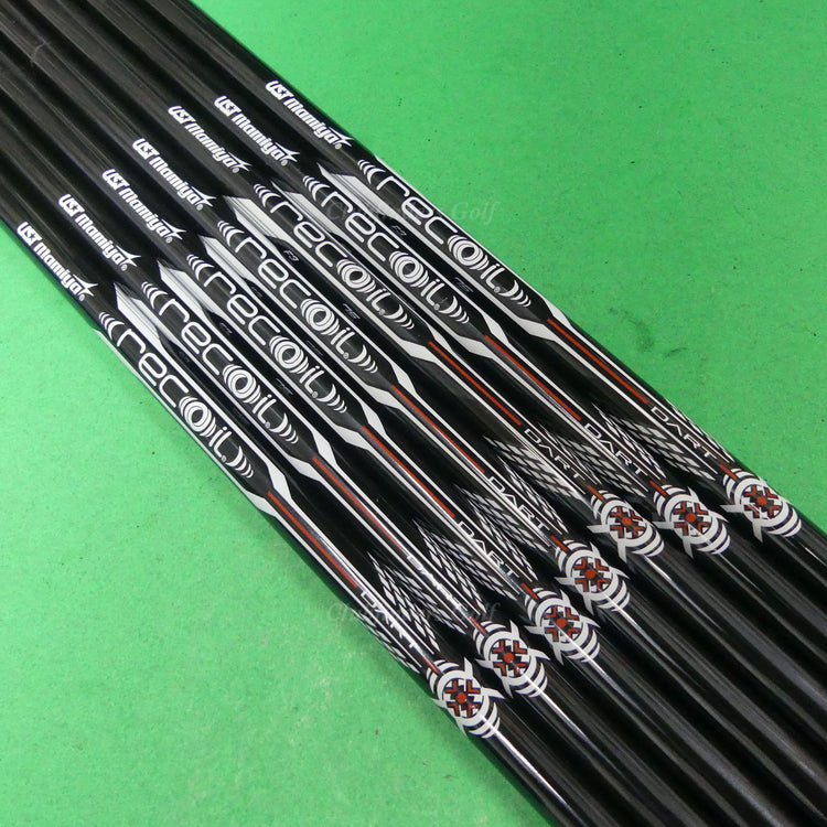 UST Mamiya Recoil DART F3 75 .370 Regular Pulled Graphite Iron Shafts SET OF 7