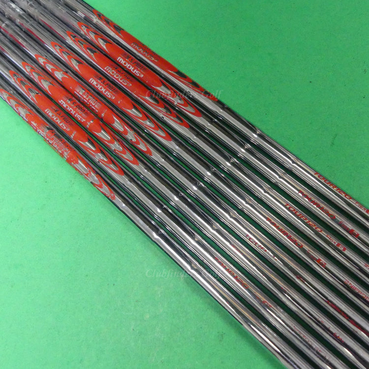 Nippon NS Pro Modus 3 Tour 120 .355 Stiff Pulled Iron Shafts SET OF 8 *READ*