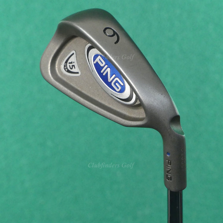 Ping i5 Blue Dot Single 6 Iron Factory CS Lite Steel Stiff