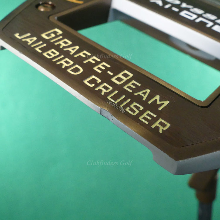 Odyssey Ai-ONE Giraffe-Beam Jailbird Cruiser 38" Putter w/ Stroke Lab *READ*