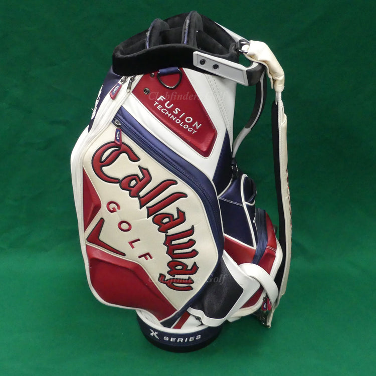 Callaway Fusion Technology Tour i 10" OD 6-Way Golf Staff Bag w/ Raincover