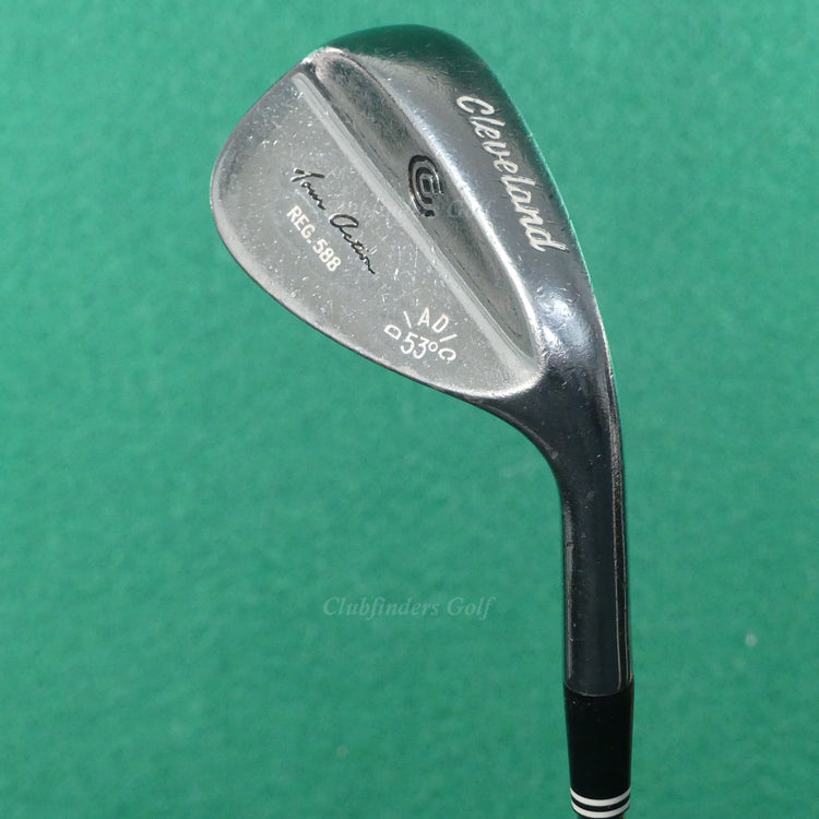 Cleveland Tour Action 588 Diadic Chrome 53° GW Gap Wedge True Temper Steel Wedge