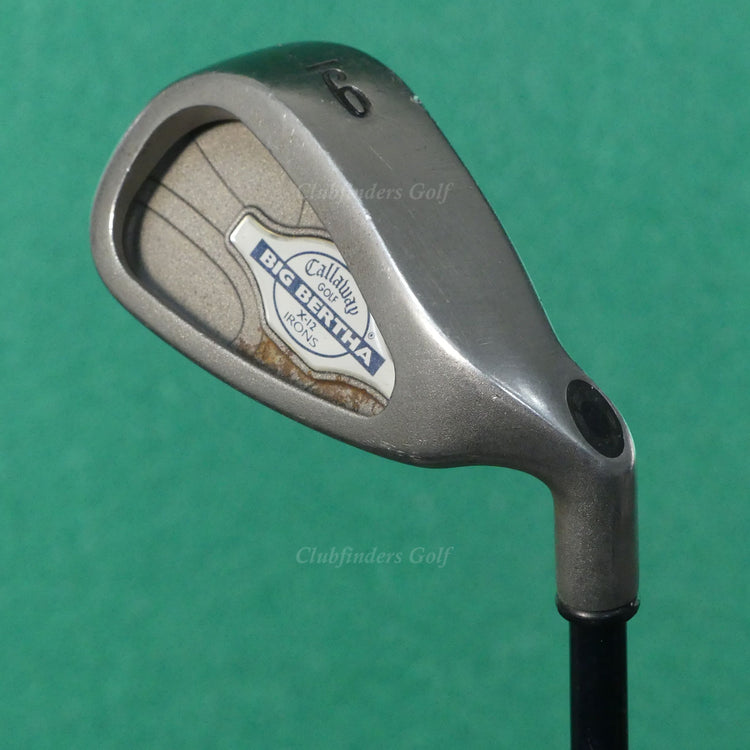 Callaway Big Bertha X-12 Single 9 Iron Factory RCH 99 Graphite Firm *READ*