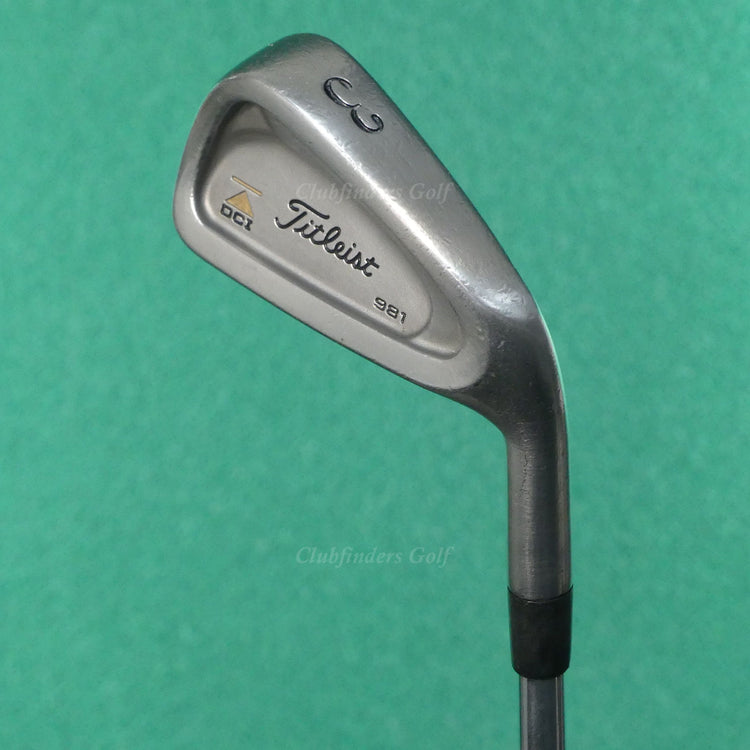 Titleist DCI 981 Single 3 Iron Factory TriSpec Steel Regular