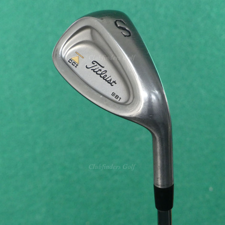 Titleist DCI 981 SW Sand Wedge Factory TriSpec Steel Stiff