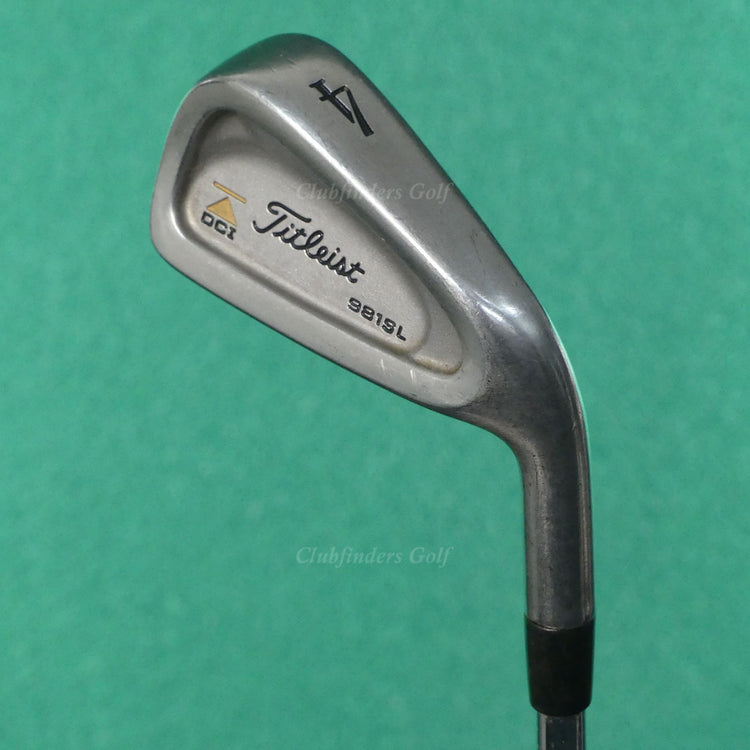 Titleist DCI 981SL Single 4 Iron True Temper Release Steel Regular