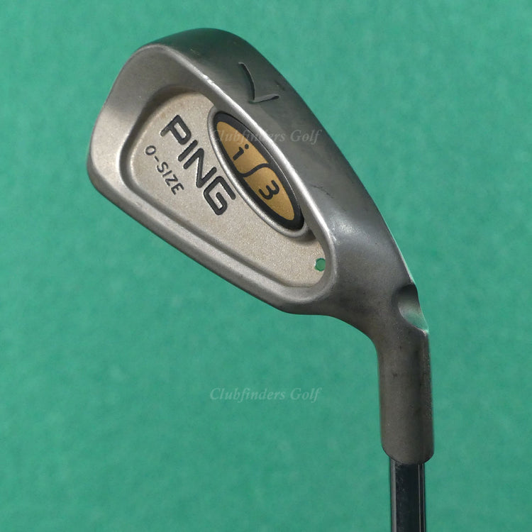 Ping i3 O-Size Green Dot Single 7 Iron Factory Cushin JZ Steel Stiff