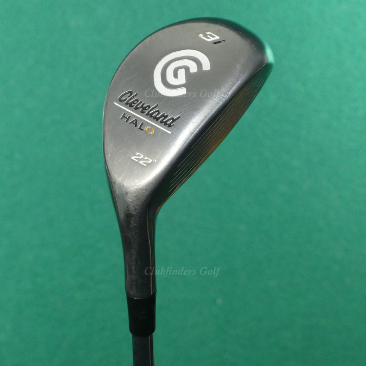 Cleveland Halo 22° Hybrid 3 Iron True Temper Dynalite Gold SL S300 Steel Stiff