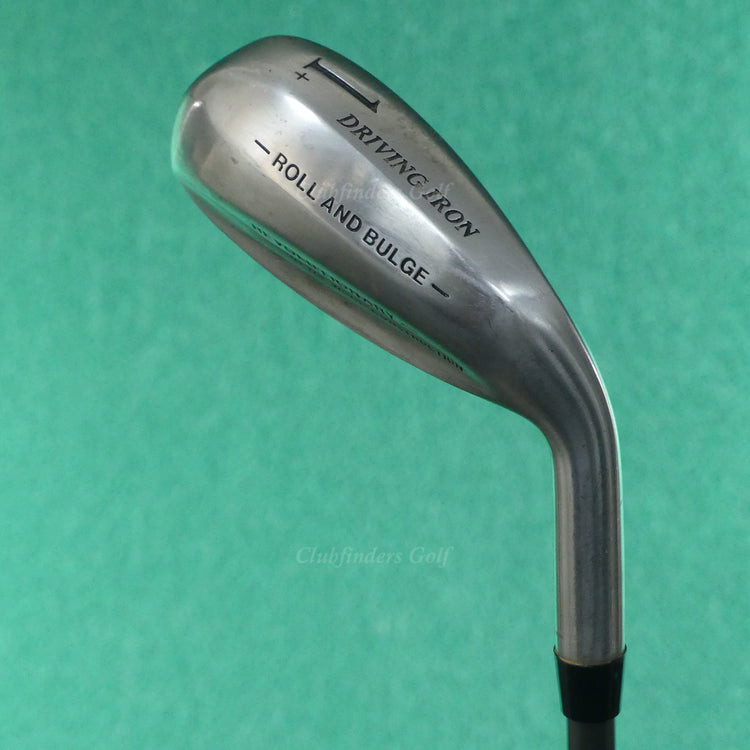 Revolutionary Roll And Bulge Driving 1+ Iron Golfsmith Ultralight Graphite Stiff