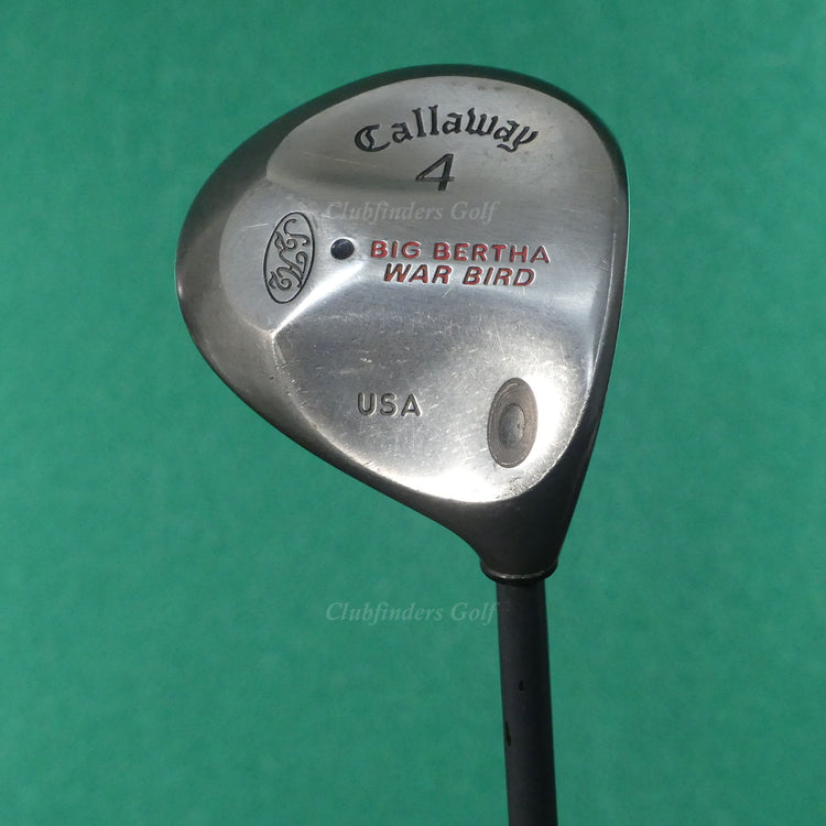 Callaway Big Bertha Warbird Fairway 4 Wood Factory RCH 90 Graphite Regular