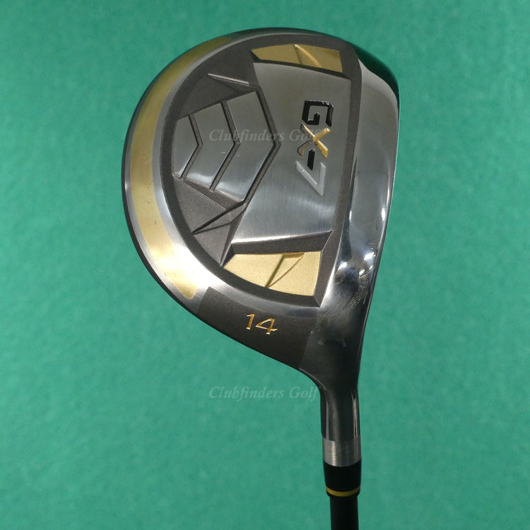 GX-7 X-Metal Driver / Fairway 14° Wood Factory 45g Graphite Senior Plus