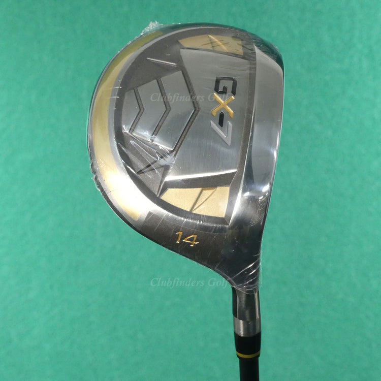 NEW GX-7 X-Metal Driver / Fairway 14° Wood Factory 45g Graphite Regular w/HC