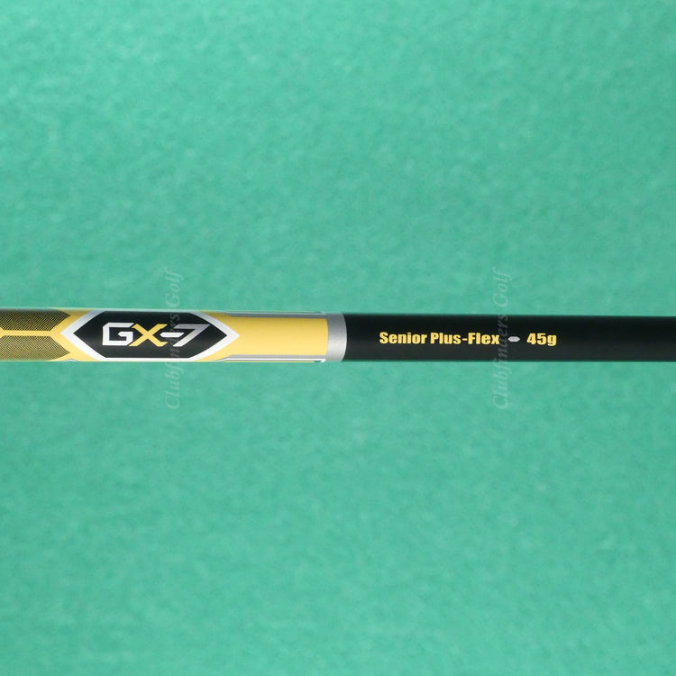 NEW GX-7 X-Metal Driver / Fairway 14° Wood Factory 45g Graphite Senior Plus w/HC