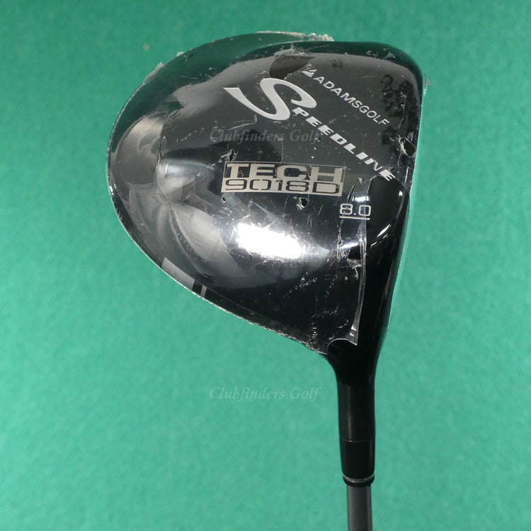 TOUR Adams Speedline Tech 9018D Launch Lab 8.0° Driver Graphite Stiff w/ HC