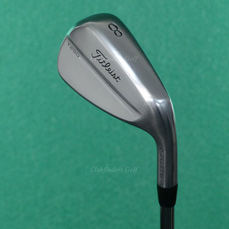Titleist T250 Forged 2025 Single 8 Iron True Temper AMT Black G2 Steel Stiff