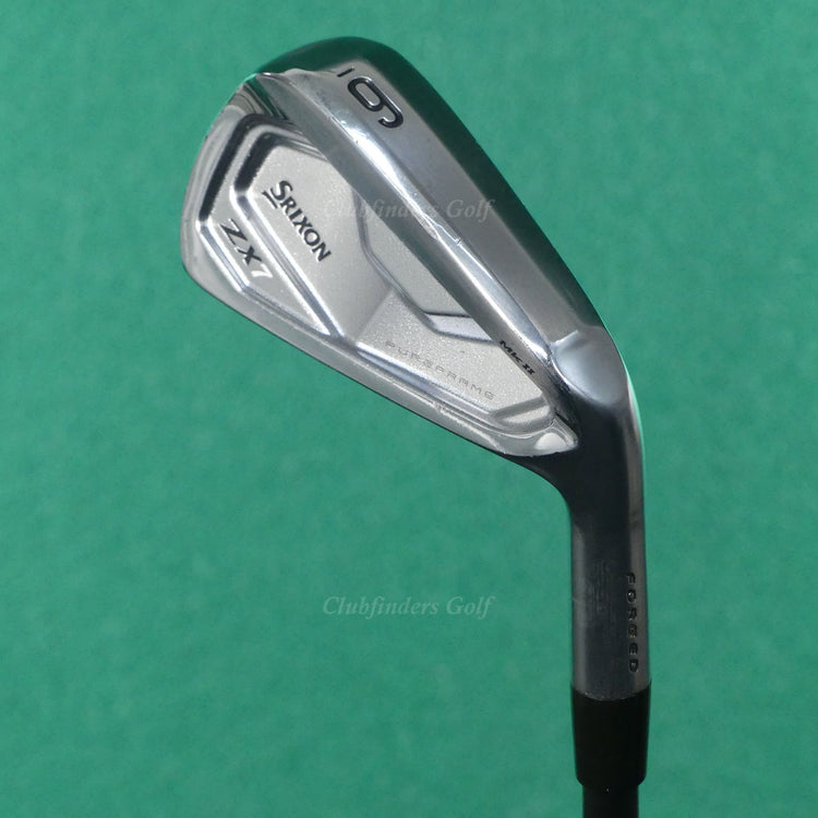 Srixon ZX7 MKII Forged Single 6 Iron TT TI DG MID 115 Onyx S400 Steel Stiff