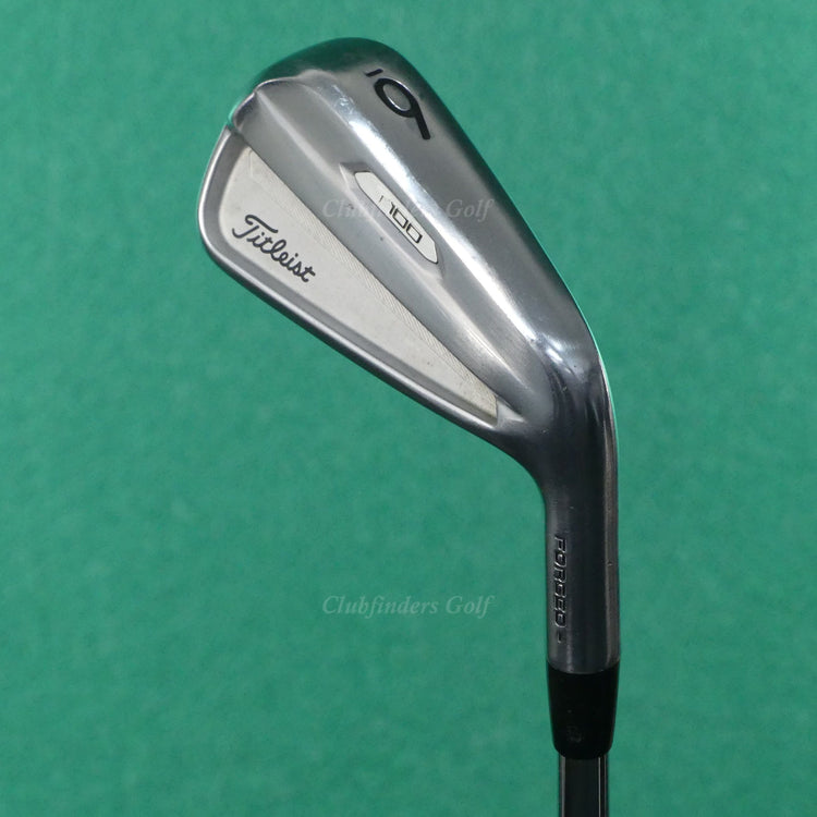 Titleist 2021 T100 Forged Single 6 Iron True Temper Dynamic Gold Steel Stiff