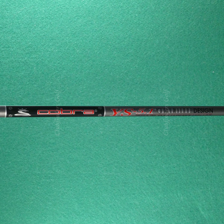 LH King Cobra S9 Single 6 Iron Graphite Design YS-5.1+ 55g Graphite Regular DEMO