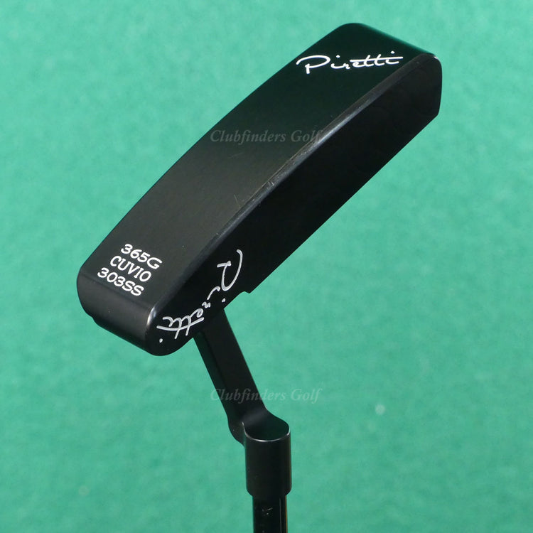 Piretti CUVIO 303 Midnight Series 365G Plumbers-Neck 35" Putter Golf Club
