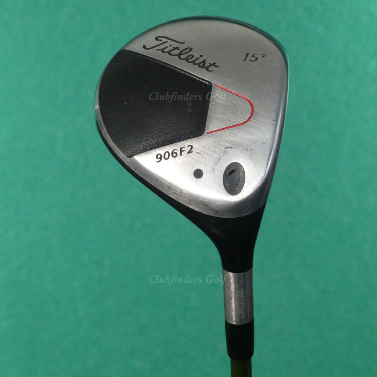 Titleist PT 906F2 Fairway 15° 3 Wood Aldila NV 75-S Graphite Stiff *READ*