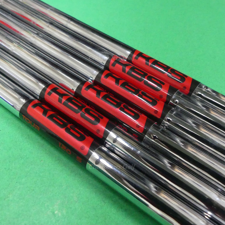 KBS Tour 120 .355 Stiff Flex Pulled Steel Iron Shafts SET OF 6