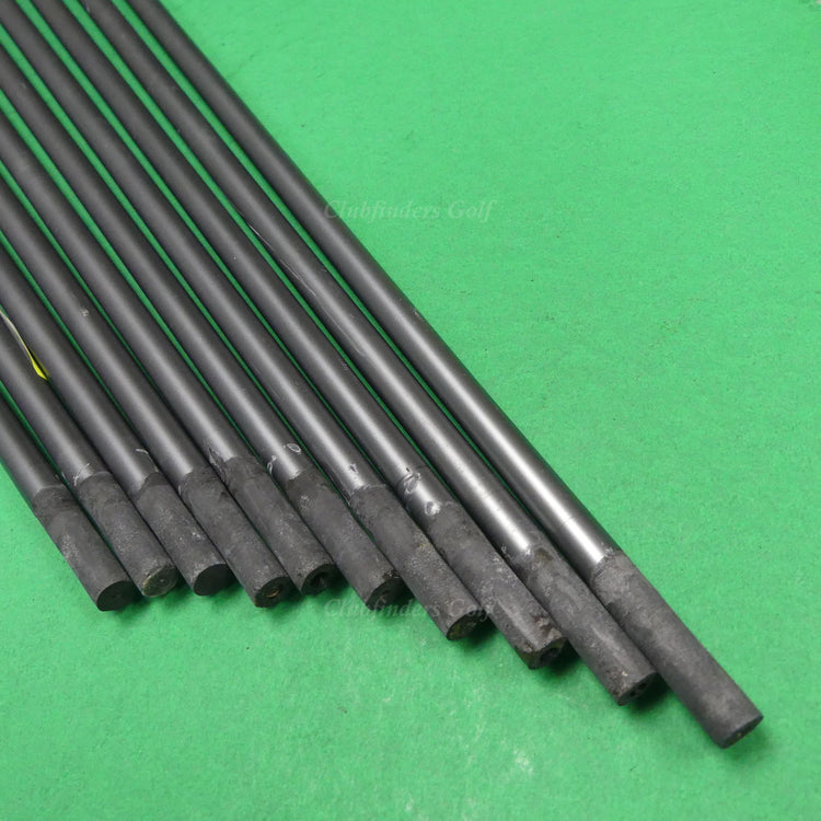 Project X DENALI Frost Silver 105G 6.0 .370 Stiff Pulled Iron Shafts SET OF 10