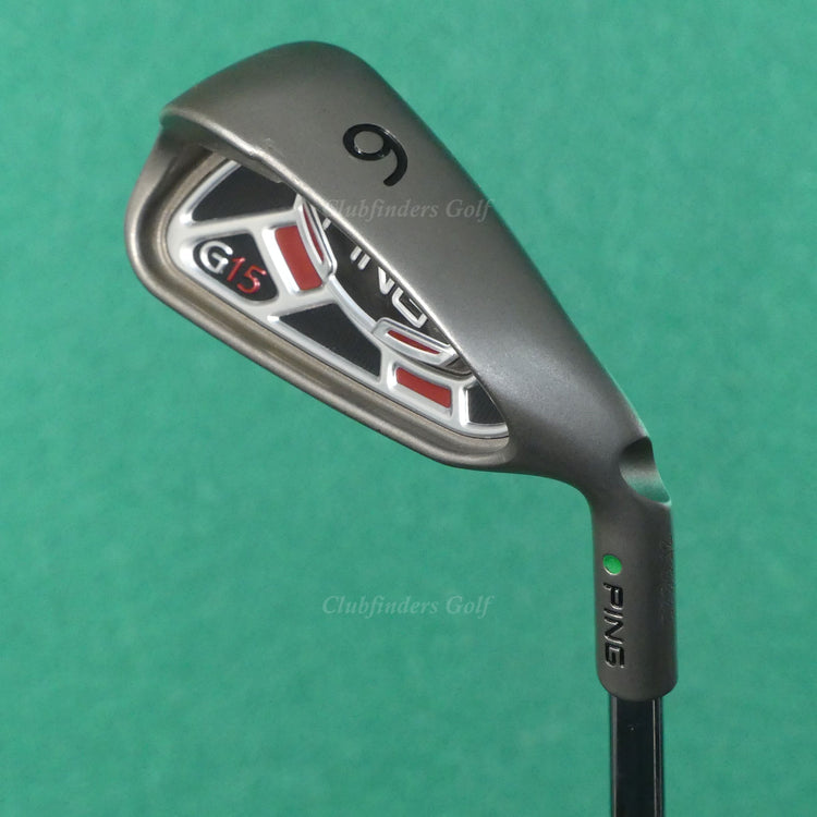 Ping G15 Green Dot Single 6 Iron Factory AWT Steel Stiff