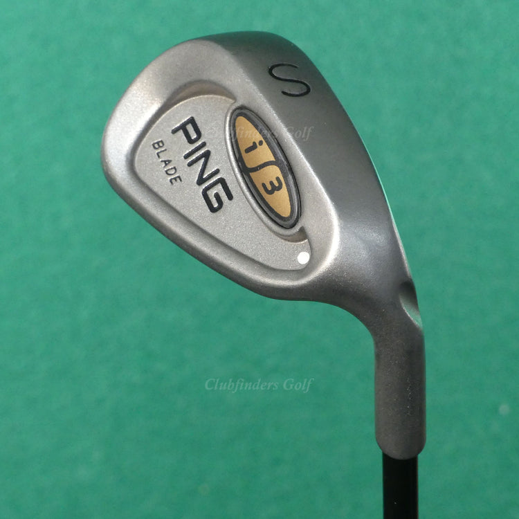Ping i3 Blade White Dot SW Sand Wedge Factory 350 Series Graphite Stiff