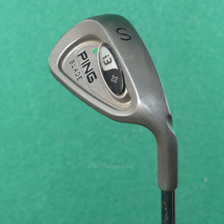 Ping i3+ Blade Green Dot SW Sand Wedge Factory CS Lite Steel Regular