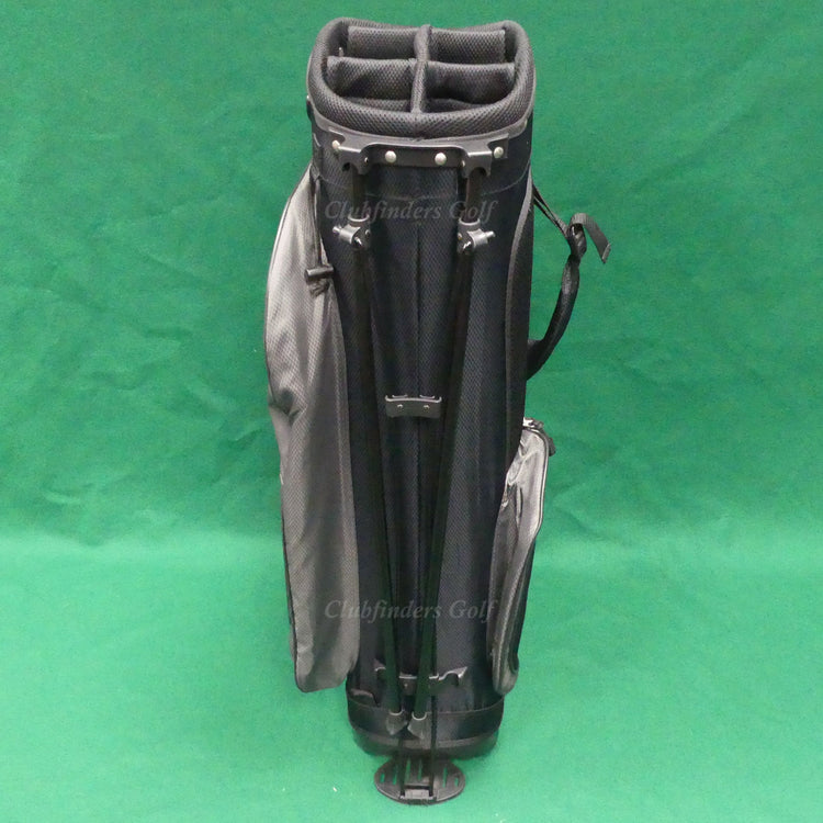 Top Flite Black/Grey 6-Way Golf Cart Bag (No Raincover)