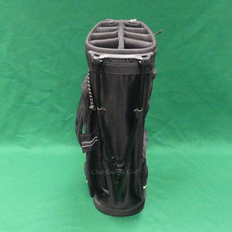 Ping Hoofer Lite Black/White 8-Way Golf Stand Bag (No Raincover)