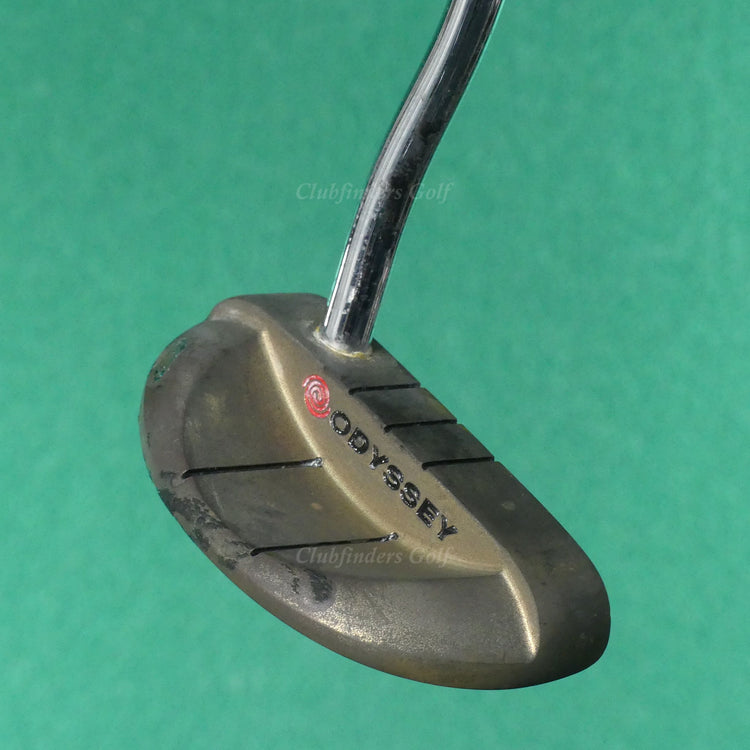 Odyssey Dual Force Rossie II Bronze Double-Bend 35.5" Putter Golf Club *READ*