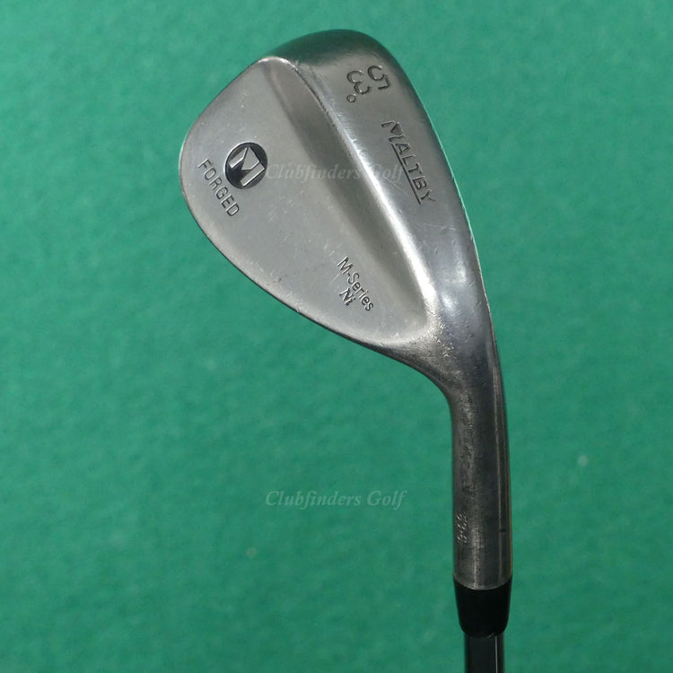 Maltby M-Series Ni Forged 53-6 53° GW Gap Wedge FST Pro White Steel Stiff