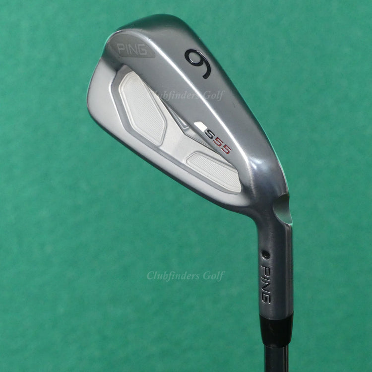 Ping S55 Black Dot Single 6 Iron Karsten Z-Z65 Steel Stiff Flex