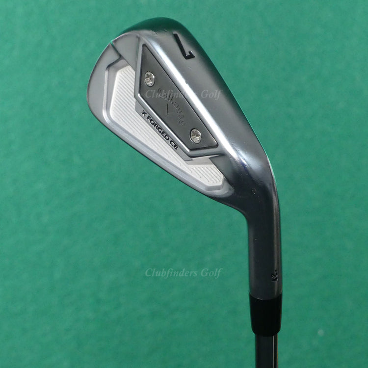 Callaway X Forged CB '21 Single 7 Iron Project X Rifle 6.0 Steel Stiff