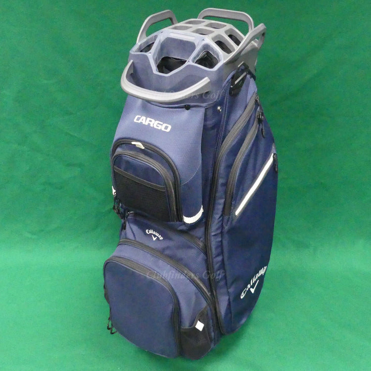 Callaway CARGO Navy 14-Way Golf Cart Bag w/ Raincover