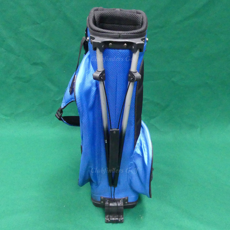 US Kids Golf 45-31 Black/Blue/Grey 25" Tall 4-Way Golf Stand Bag (No Raincover)