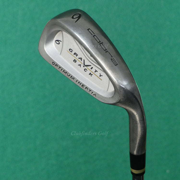 Cobra Golf Gravity Back Single 6 Iron Factory Apollo Steel Regular