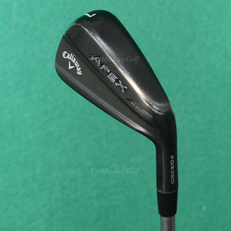 Callaway Apex Ti Fusion Forged Single 7 Iron KBS Tour C-Taper 120 Steel Stiff