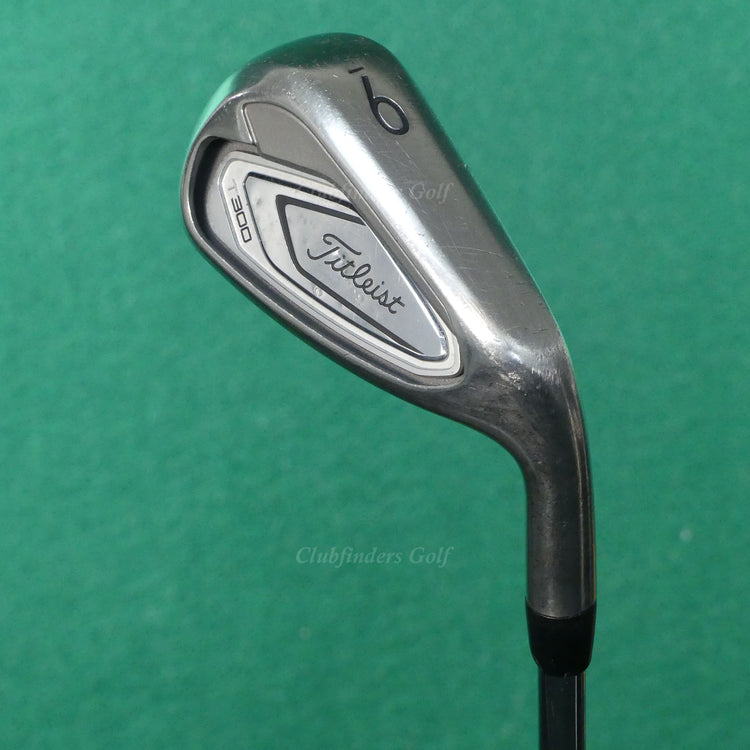 Titleist T300 Single 9 Iron True Temper AMT Red S300 Steel Stiff