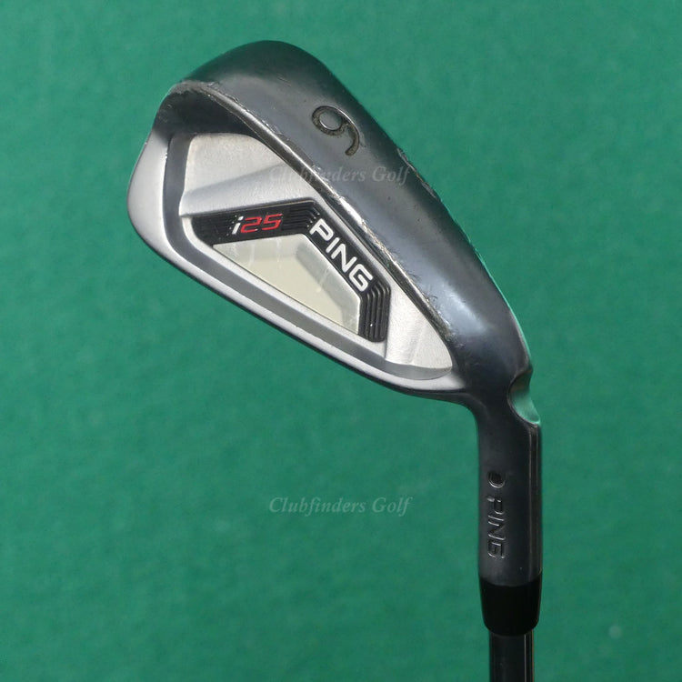 Ping i25 Black Dot Single 6 Iron Factory CFS Steel Regular *READ*