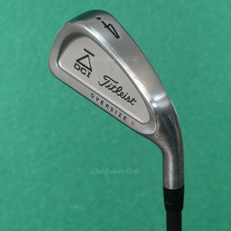 Titleist DCI Black Oversize+ Single 4 Iron Factory Select Lite Graphite Regular