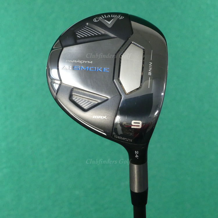 Callaway Paradym Ai Smoke Max Fairway 24° 9 Wood Cypher Fifty 5.5 Regular w/ HC