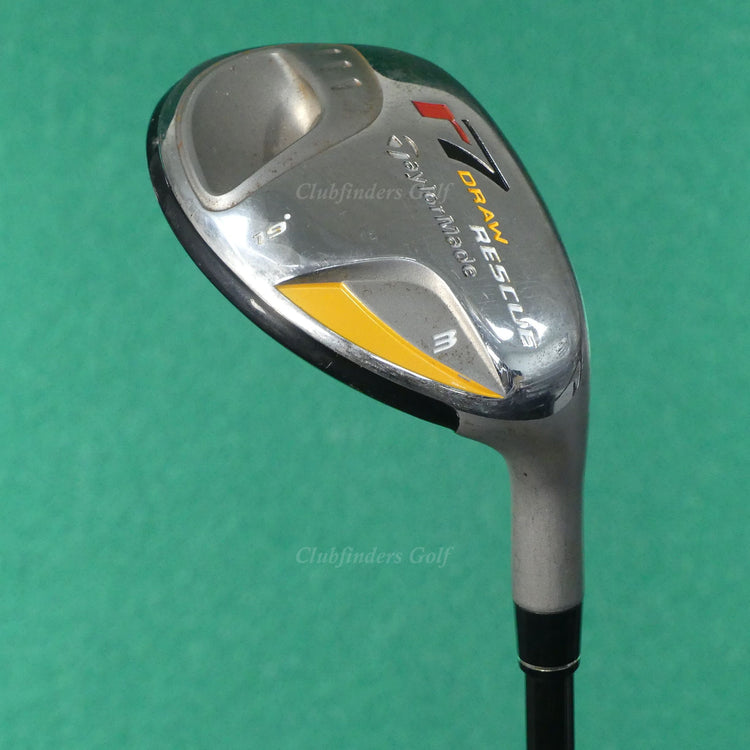 TaylorMade r7 Draw Rescue 19° Hybrid 3 Iron Factory REAX 55 Graphite Regular