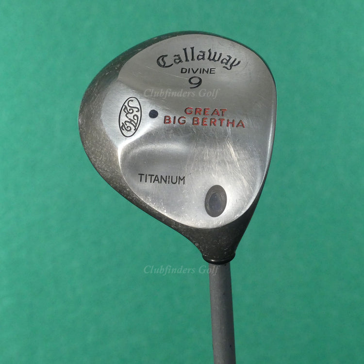 Callaway Great Big Bertha Warbird Titanium Divine 9 Wood BBUL Graphite Firm