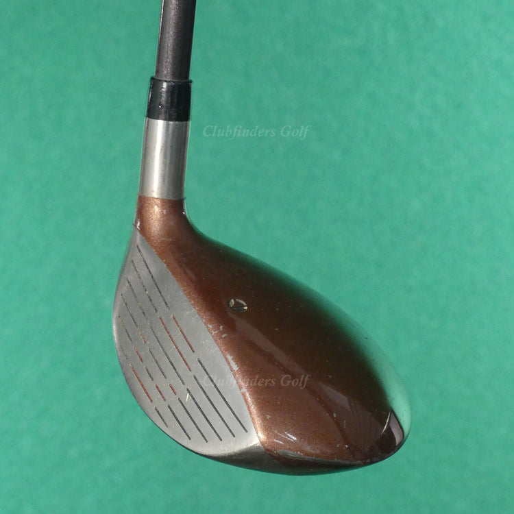 LH TaylorMade Ti Bubble 2 Fairway 5 Wood Factory Bubble 2 S-90 Graphite Stiff