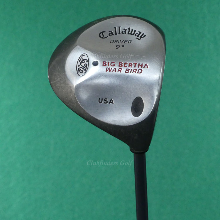 Callaway Big Bertha Warbird 9° Driver Factory RCH 90 Graphite Firm