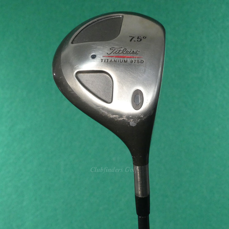 Titleist Titanium 975D 7.5° Driver Factory Ultralite Graphite Stiff